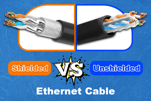 shielded vs unshielded ethernet cable