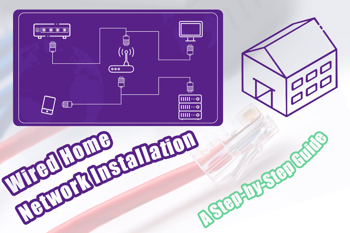 wired home network installation