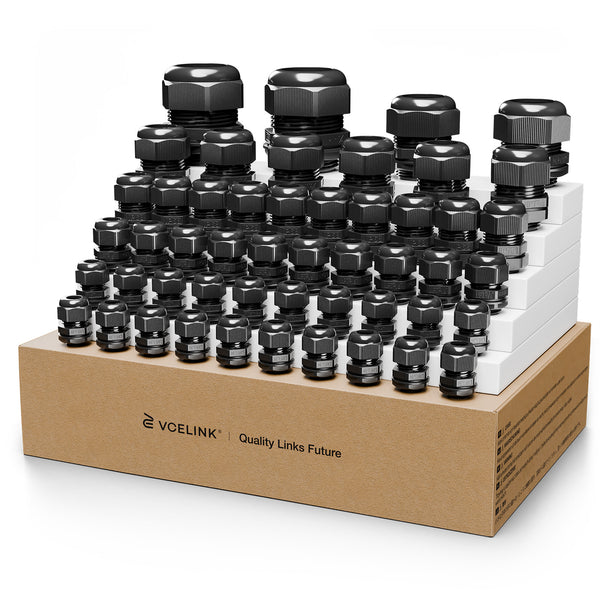 Cable Gland IP68 Nylon Waterproof Kit (NPT1/4