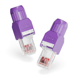 Compact Toolless RJ45 Connector Cat6a 