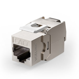 STP Cat7 Shielded Keystone Jack Toolless VCELINK