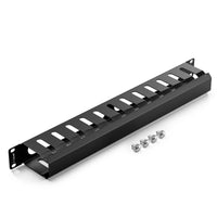 12-Slot 1U Server Rack Cable Management VCELINK