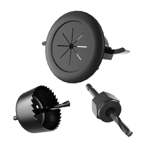 2.44" In-Wall Cable Management Kit 2 Pack