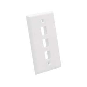 3 port wall plate