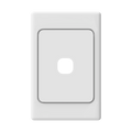 Australia Style Wall Plate 1/2 port VCELINK