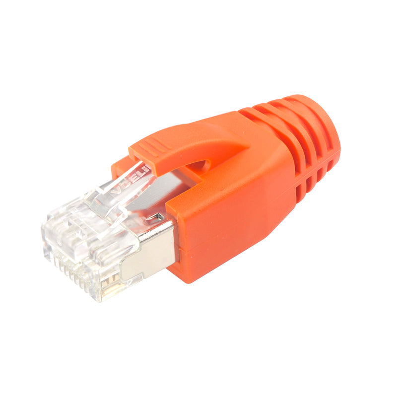 Cat 7 Plugs with RJ45 Boots VCELINK