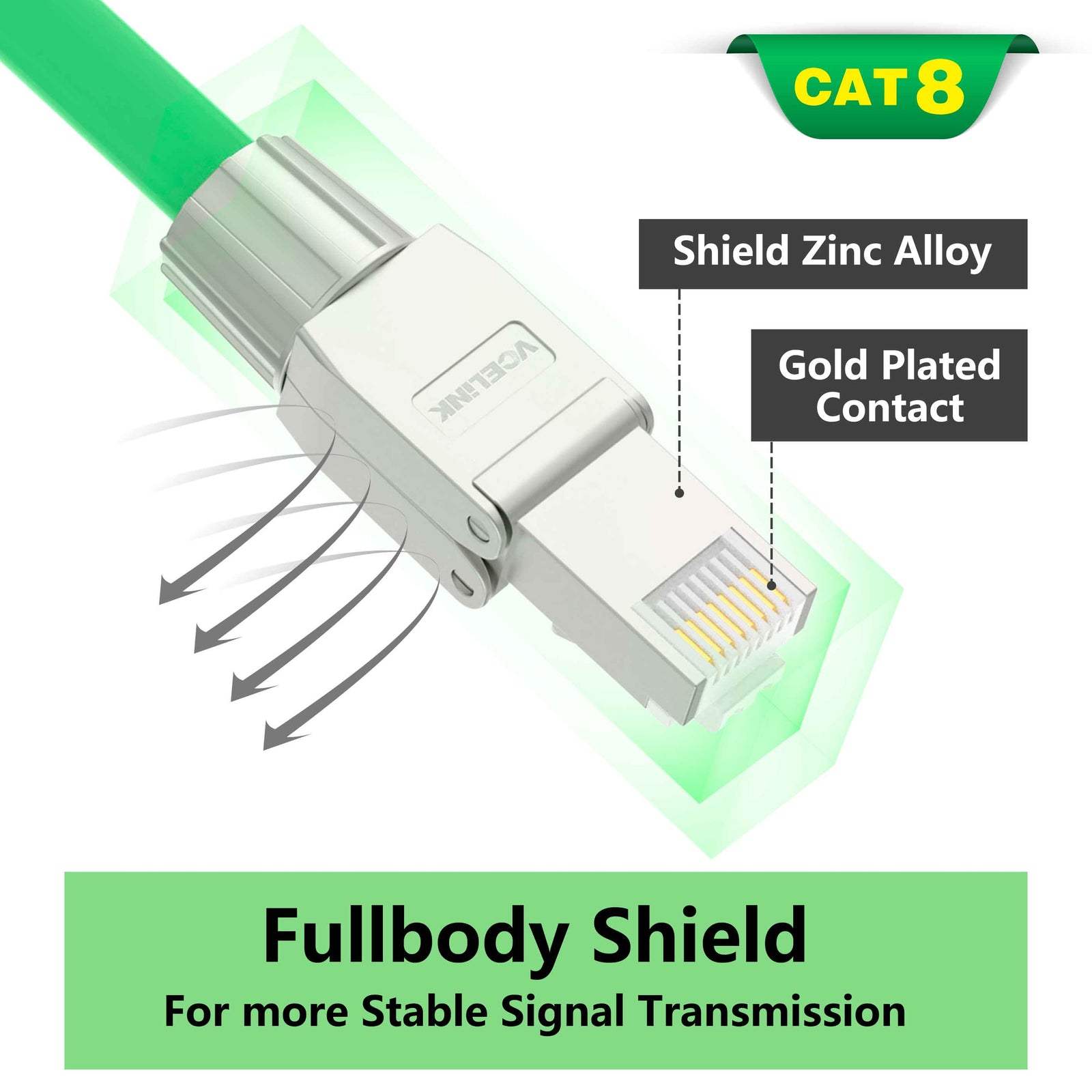 RJ45 CAT8 Connector VCELINK