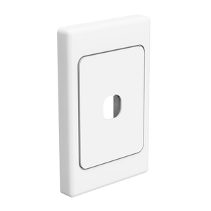 Australia-Style Wall Plate is designed for clean and flexible cable management in structured cabling systems, home theater setups, and audio-video installations.