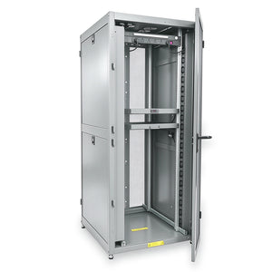 42U Floor Standing Network Cabinet with Static Load 1300kg RAL7035