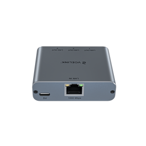 1 to 3 Ethernet Splitter delivering stable 1000Mbps network performance for multiple devices.