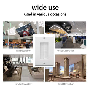 brush wall plate appliction