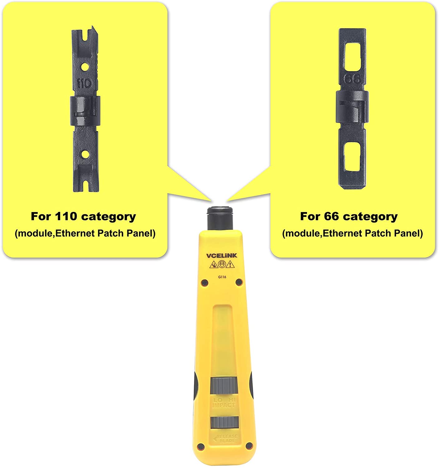 Cat6 Punch Down Tool Set VCELINK
