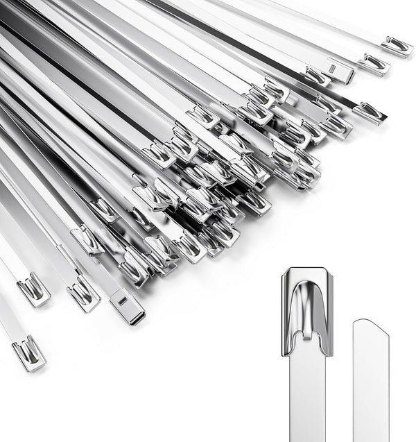 11.8 Inch Metal Zip Ties