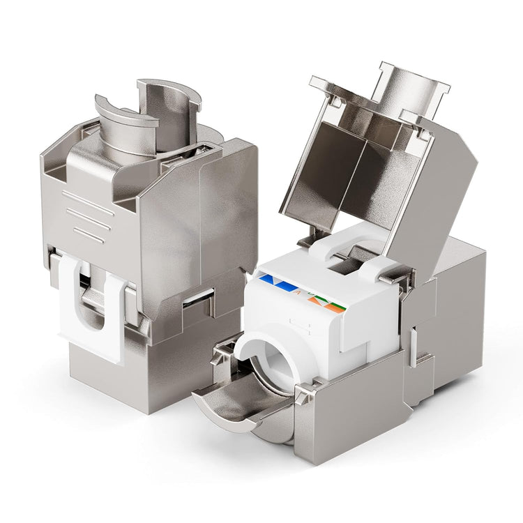 CAT6A Keystone Jack no need any punch down tools