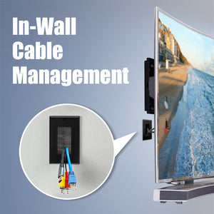 in wall cable management