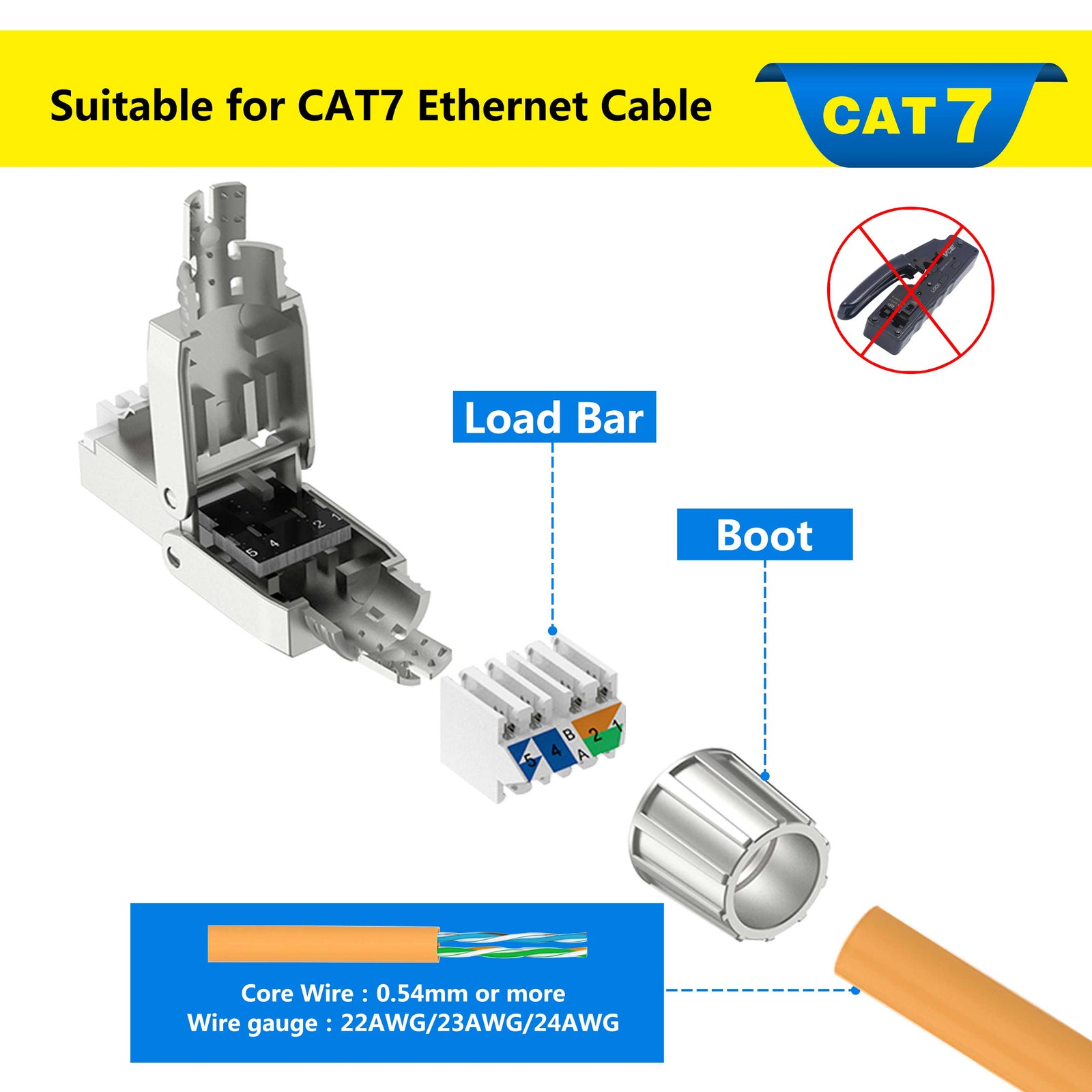 RJ45 CAT8 Connector VCELINK