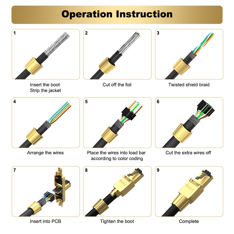 Wholesale Cat 7 RJ45 Connector VCELINK