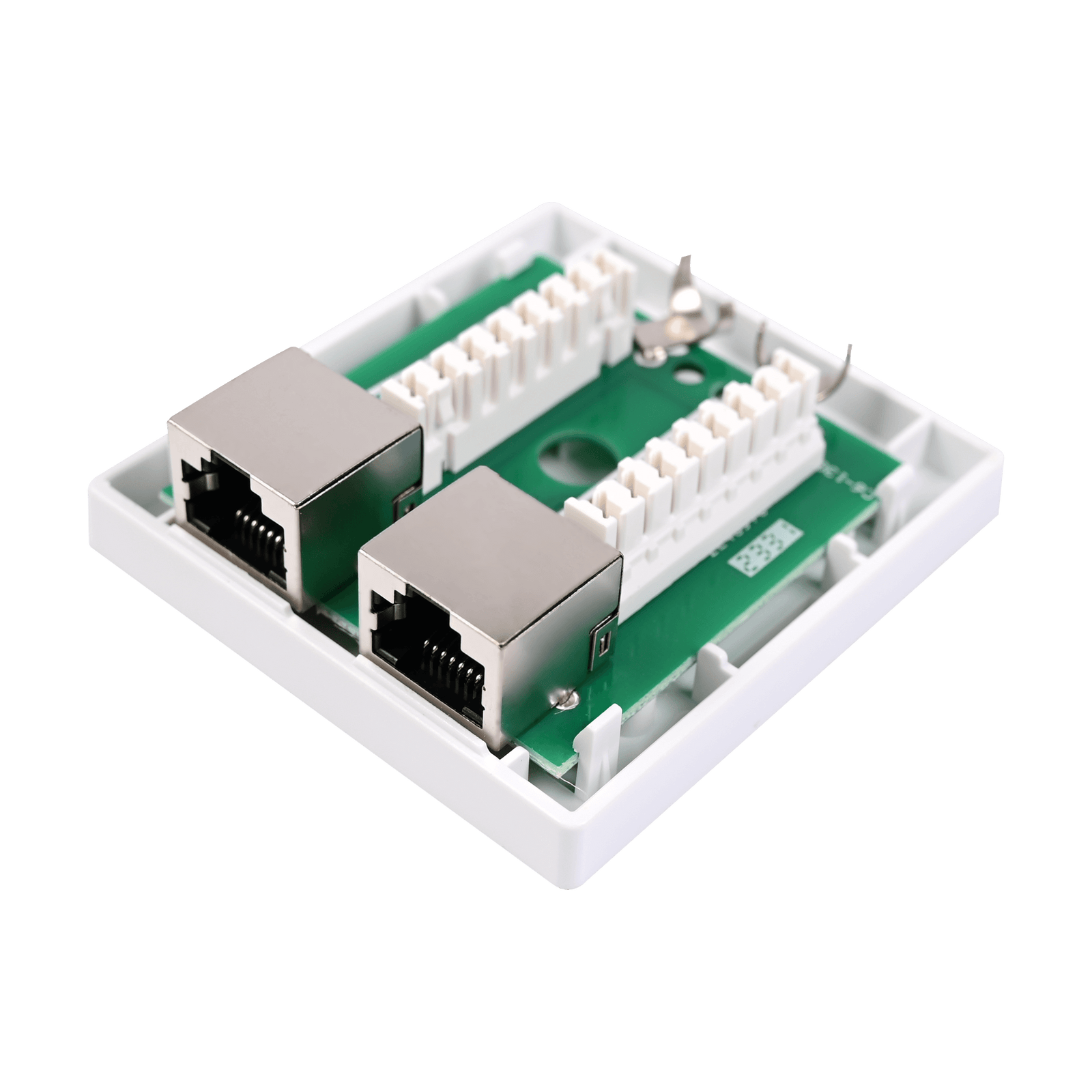 2-Port Cat6 Surface Mount Box VCELINK