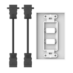 HDMI Wall Plate with Pigtail 