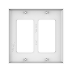 2 Gang Cover Wall Plate