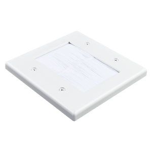 brush wall plate cable pass through