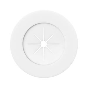 Cable pass through wall plate