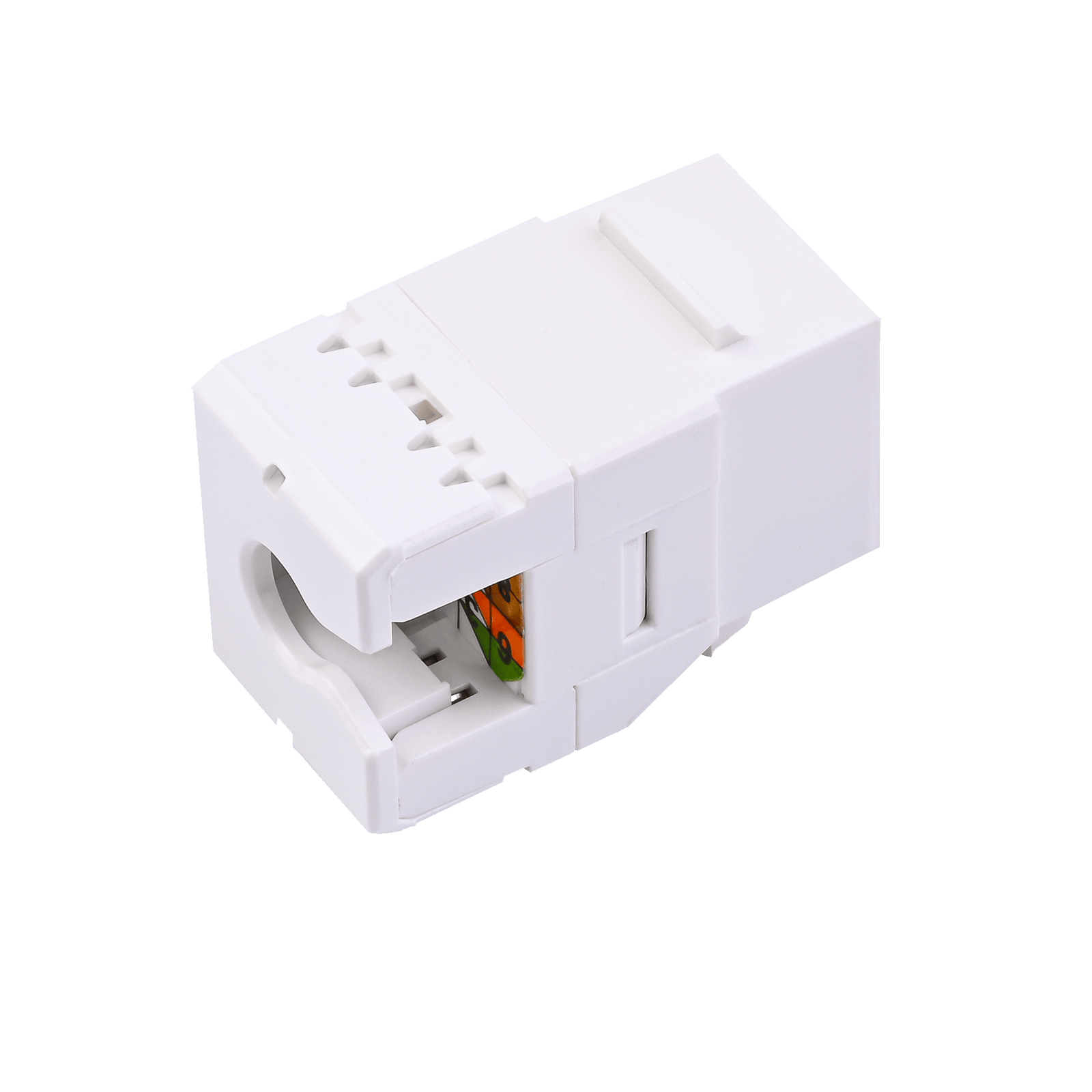 Cat5e 180 Degree RJ45 Keystone Jack VCELINK