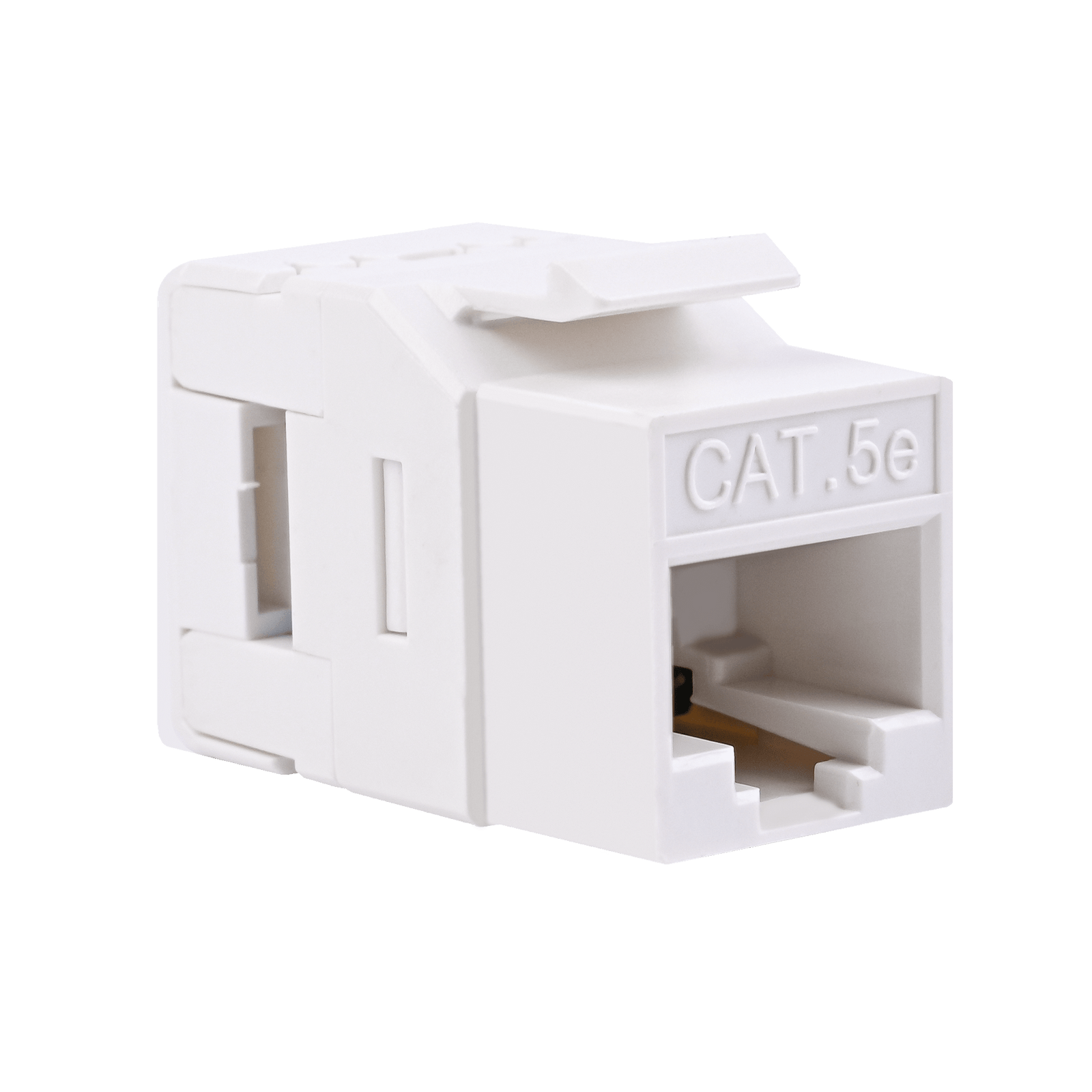 Cat5e 180 Degree RJ45 Keystone Jack VCELINK Cat5e 180 Degree RJ45 Keystone Jack VCELINK