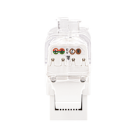 Cat5e 180 Degree Toolless Keystone Jack VCELINK