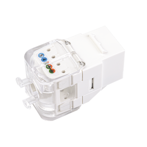 Cat6 180 Degree Toolless Keystone Jack