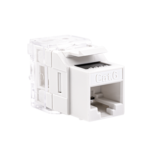 Cat6 180 Degree Toolless Keystone Jack