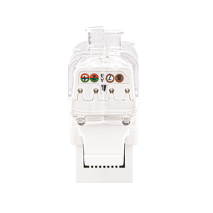 Cat6 180 Degree Toolless Keystone Jack