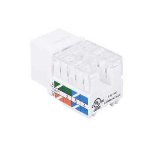Cat6a Keystone Jack UL-Listed  suitable for all scenarios, providing added protection in any environment like schools, offices, homes, and data centers.