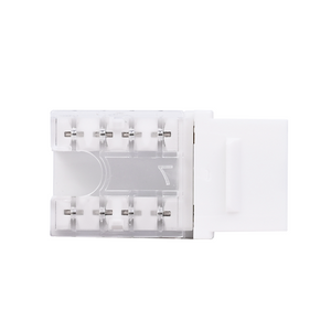 Cat6a Keystone Jack compatible with faceplates, patch panels, and surface mount boxes.