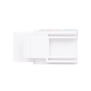 Cat6a Keystone Jack UL-Listed with IDC terminals facilitate quick and effective cable punching down.