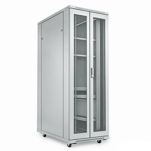 Customizable 42U Floor Standing Network Cabinet RAL7035