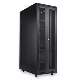 Customizable 42U Floor Standing Network Cabinet RAL9004