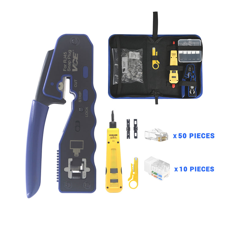 UTP Cat6 Netzwerkkabel Werkzeug Set VCELINK