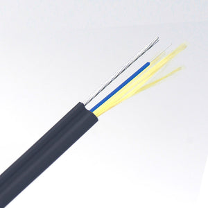 fiber optic cable with messenger