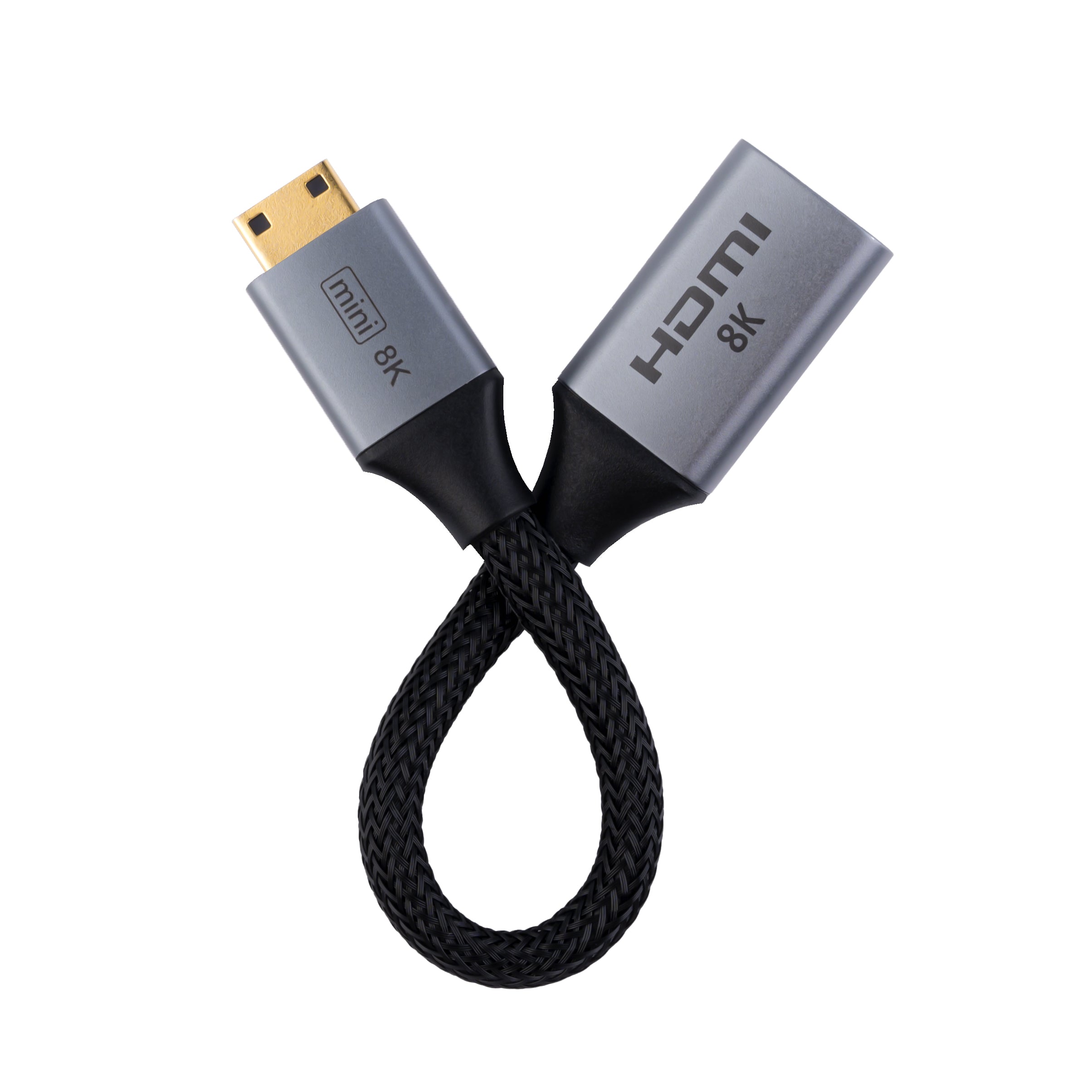 8K Mini HDMI to HDMI Adapter Cable VCELINK