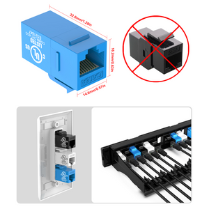 Cat6A Keystone Coupler