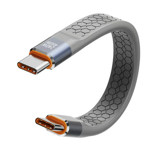 Type C short data cable for portable SSD data transfer