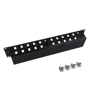 12-Slot 2U Server Rack Cable Management