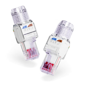 Compact Toolless RJ45 Connector Cat6