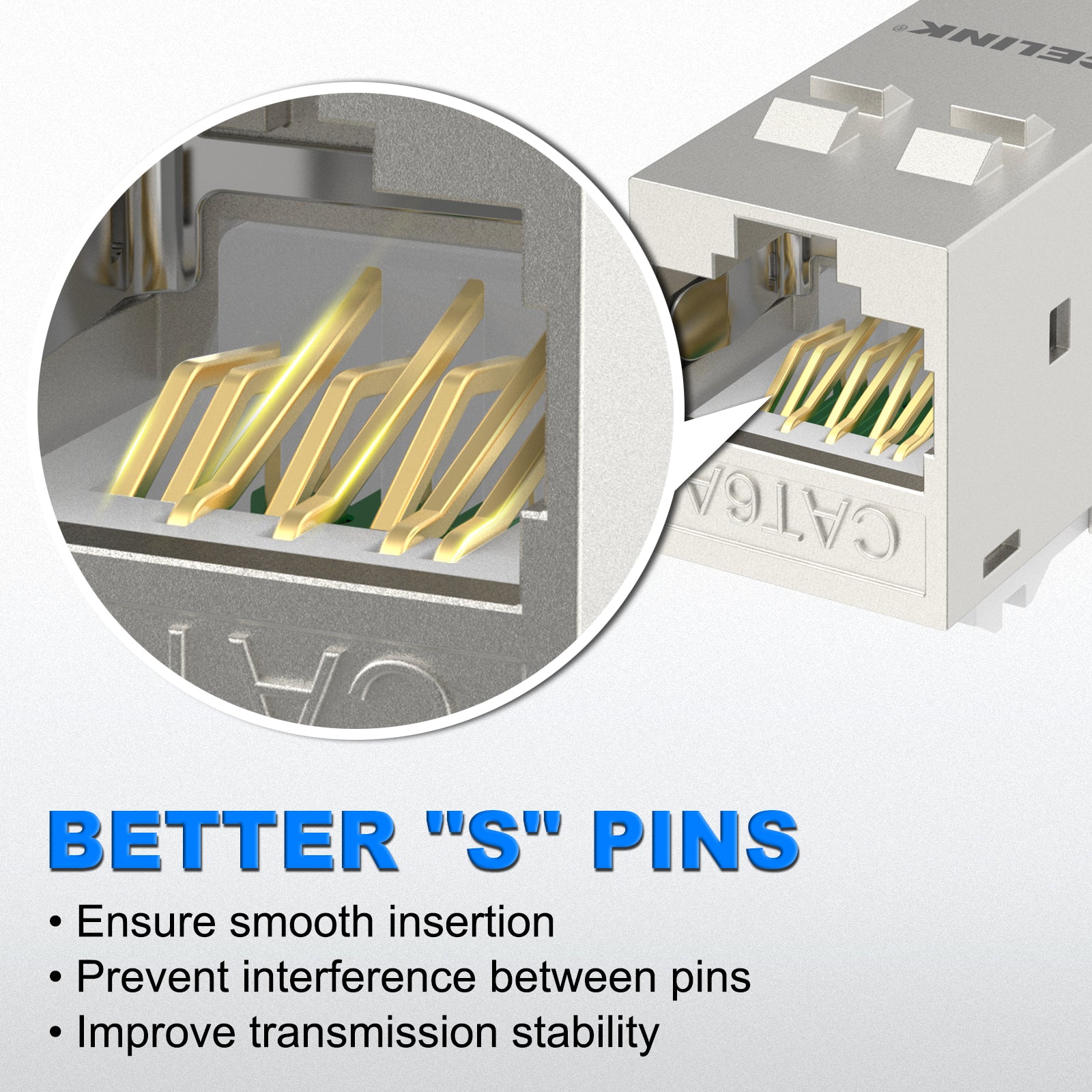 Keystone RJ45 Coupler VCELINK