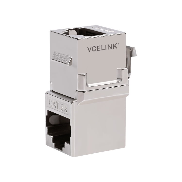 90 degree angled keystone coupler