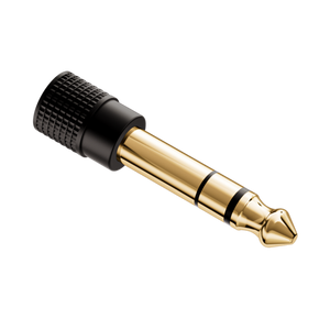 Gold-Plated TRS Stereo Female Audio Adapter