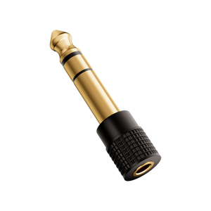 Gold-Plated TRS Stereo Female Audio Adapter
