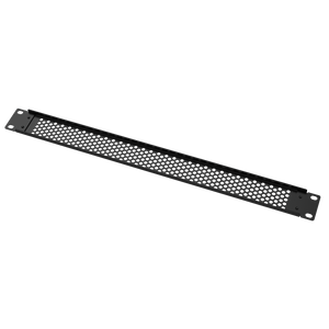 Precision perforated mesh improves air circulation inside the rack