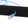 1U Pass Through Brush Panel VCELINK